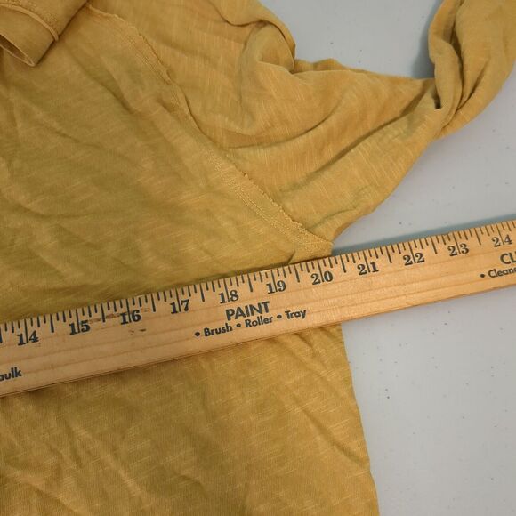 Free People We the Free Tunic Shirt Womens small Brown Long Sleeve Over Sized - Picture 4 of 6